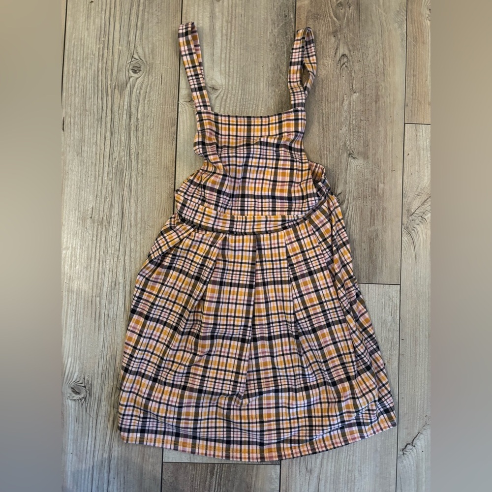 Size 12 Girls Plaid Jumper